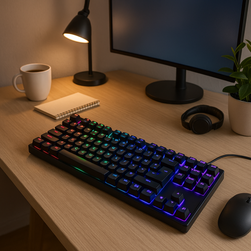 Teclado Inalámbrico Gamer | Precisión y estilo sin cables